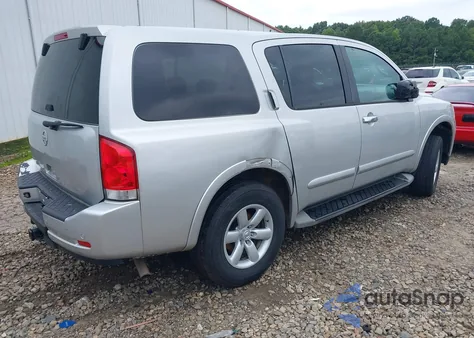 2008 Nissan Armada Se from USA, damaged, VIN 5N1AA08D28N614597